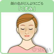 お肌のくすみの悩み｜東京 からだのことなら｜肌・頭皮（薄毛）の悩みの改善に「ヒト幹細胞と植物幹細胞による」メディカル系フェイシャルエステケア【FCR・リアボーテハーブ・ACトリートメント・クレアスキン基礎化粧品の正規取扱いサロン】