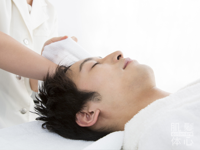 本気のメンズ美容サロンをお探しなら、東京 からだのことならへ｜男性の乾燥肌・ニキビ肌・カミソリ負け・テカリ肌・ザラザラ肌・薄毛の悩みの改善に「ヒト幹細胞と植物幹細胞による」メディカル系フェイシャルエステケア