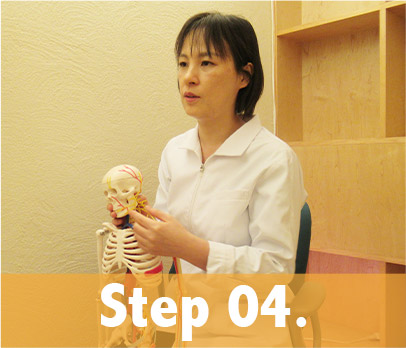 施術説明|からだのことなら【リアボーテ正規取扱販売店 ビューティースキンラボ AnnaCarna】|クレアスキン化粧品・グランスキン化粧品・シェリースキン・エキスパートローション・アコライム・リアムールのご購入はこちらから|口コミ・効果・使い方・通販ネットショップ