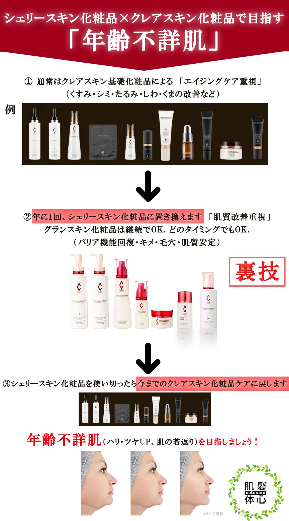 シェリースキン化粧品のご購入方法と使い方｜からだのことなら【リアボーテ正規取扱販売店 ビューティースキンラボ AnnaCarna】｜クレアスキン化粧品・グランスキン化粧品・シェリースキン・エキスパートローション・アコライム・リアムールのご購入はこちらから｜口コミ・効果・使い方・通販ネットショップ